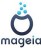 logo de mageia, un chaudron magique stylisé